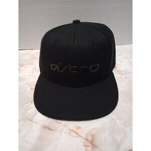 Logitech Astro Snapback Hat NWOT Black
